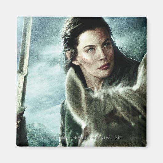 ARWEN™ in Snow and Sword マグネット (正面)