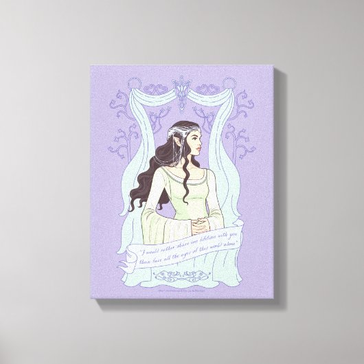 ARWEN™ "Share One Lifetime With You" Graphic キャンバスプリント (正面)