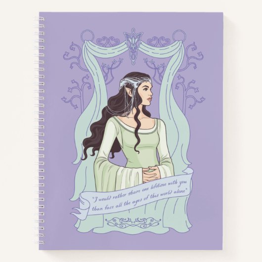 ARWEN™ "Share One Lifetime With You" Graphic ノートブック (正面)
