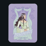 ARWEN™ "Share One Lifetime With You" Graphic マグネット<br><div class="desc">Celebrate one of the most romantic moments in Middle-Earth™ with this breathtaking Lord of the Rings™ design inspired by Arwen™. Illustrated in an elegant, storybook style, Arwen stands framed by flowing Elven drapery and delicate vine motifs, her serene expression capturing timeless grace and devotion. Beneath her, the beloved quote reads,...</div>