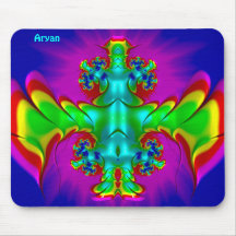 ARYAN to Zany Hot Red, Green, Blue and Yellow to