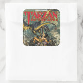 Arzan of the Apes™ 3"ステッカー（6セット） スクエアシール (バッグ)