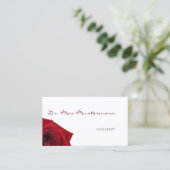 Arzt Rose Visitenkarte 名刺 (スタンド正面)