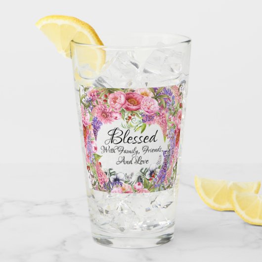 A'sのための素敵な結婚一日 – 戻る参照 –  タンブラーグラス (アイス正面)