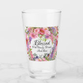 A'sのための素敵な結婚一日 – 戻る参照 –  タンブラーグラス (正面)