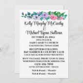 A'sのための素敵な結婚一日 – 招待状 (正面/裏面)