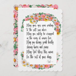 A'sのための素敵な結婚一日 – See Back 招待状