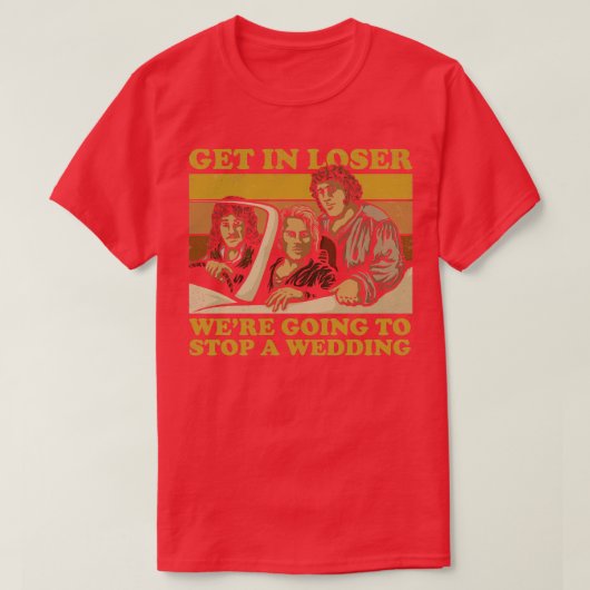 A'sストップへ結婚行く Tシャツ (デザイン正面)