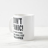 AS400アナリストプログラマ コーヒーマグカップ (正面左)