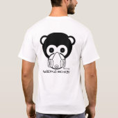 As8E$+o5 M0nK3Y Tシャツ (裏面)