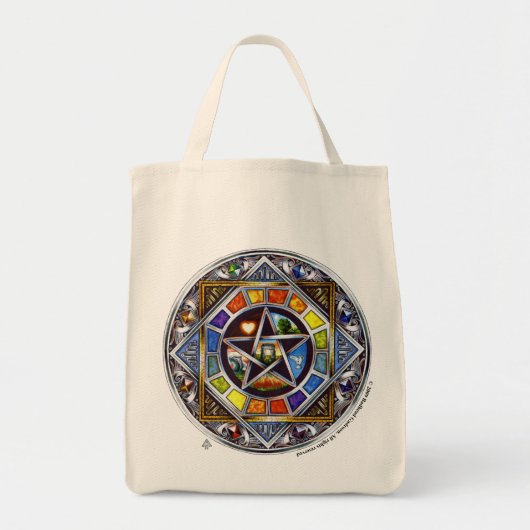 A's 賛美 of Elementsライトバッグ トートバッグ (正面)