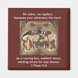 ...As a Roaring Lion – マグネット