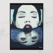 ‘As Above, So Below’ Painting on a Small-Scale Pri 招待状 (正面)