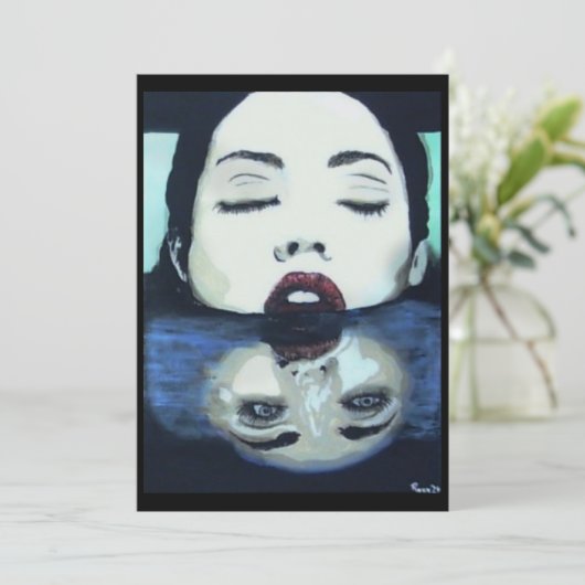 ‘As Above, So Below’ Painting on a Small-Scale Pri 招待状 (スタンド正面)