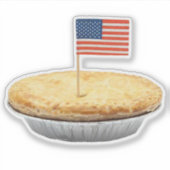 As American as Apple Pie Sticker シール (正面)