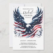 As Army War Marine戦術的軍隊ブライダルシャワー 招待状 (正面)