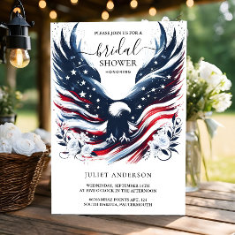 As Army War Marine戦術的軍隊ブライダルシャワー 招待状