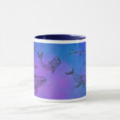 As big as the sea and sky mug マグカップ (中央)