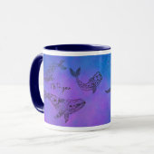 As big as the sea and sky mug マグカップ (正面左)