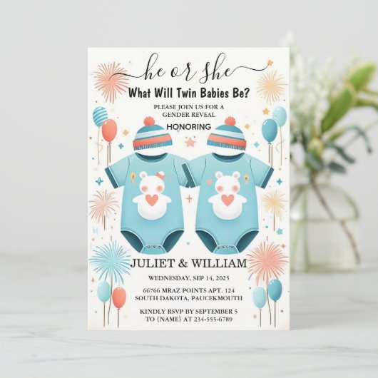 As Games Ohベビー共同デュアルツインジェンダーが明らかにする 招待状 (スタンド正面)