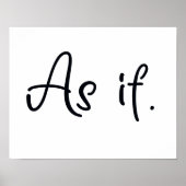 As if ポスター (正面)