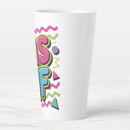 As If Sarcasm カフェラテマグ (正面)