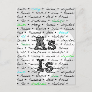 AS ISポストカード – Plantinski ポストカード