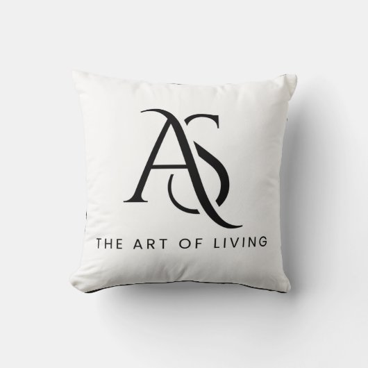 AS Monogram: Art of Living クッション (正面)