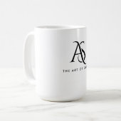 AS Monogram: Art of Living コーヒーマグカップ (正面左)