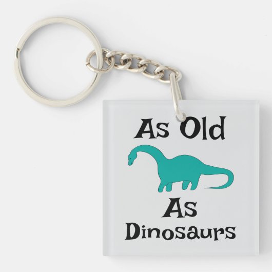 As Old As Dinosaurs Keychain キーホルダー (正面)