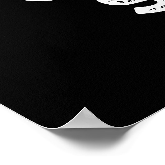 As Shell おもしろい Seashell Pun おもしろい Dark BG ポスター (角)