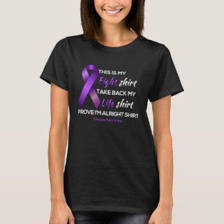 AS tees Epilepsy Awareness This is my Fight Life A Tシャツ