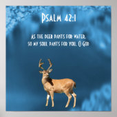As the Deer Pants for Water Psalm Poster ポスター (正面)