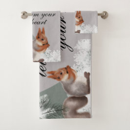 As winter weaves its snowy art, let gratitude warm バスタオルセット