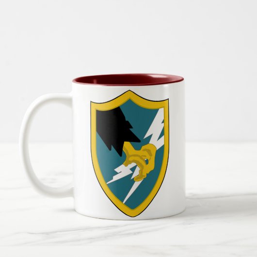 ASAの肩パッチ1 ツートーンマグカップ (左)