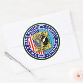 ASA冷戦獣医2 ラウンドシール (封筒)