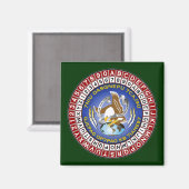 ASA暗号ホイール1 マグネット (正面/裏面)