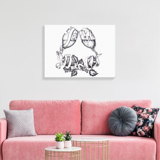 ASA CREATION キャンバスプリント (インサイチュ (リビング))