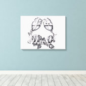 ASA CREATION キャンバスプリント (インサイチュ (ウッドフロア))