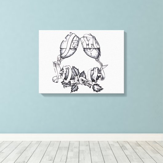 ASA CREATION キャンバスプリント (インサイチュ (ウッドフロア))