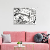 ASA CREATON ウェストバージニア キャンバスプリント (インサイチュ (リビング))