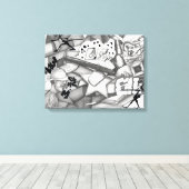 ASA CREATON ウェストバージニア キャンバスプリント (インサイチュ (ウッドフロア))