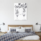 ASA CREATON ウェストバージニア キャンバスプリント (インサイチュ (寝室))