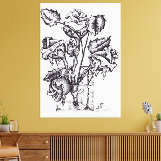 ASA CREATON キャンバスプリント (インサイチュ (リビング))