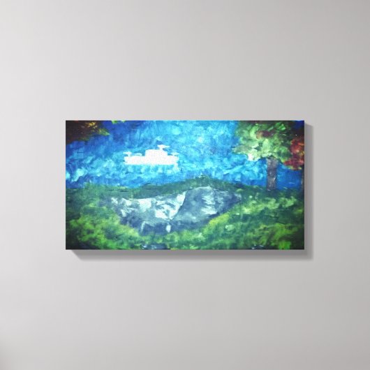 ASA CREATON 水の戦い キャンバスプリント (正面)