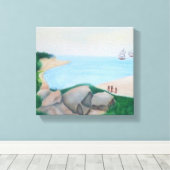 ASA CREATON Puerto Rico evil arrival キャンバスプリント (インサイチュ (ウッドフロア))