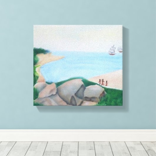 ASA CREATON Puerto Rico evil arrival キャンバスプリント (インサイチュ (ウッドフロア))