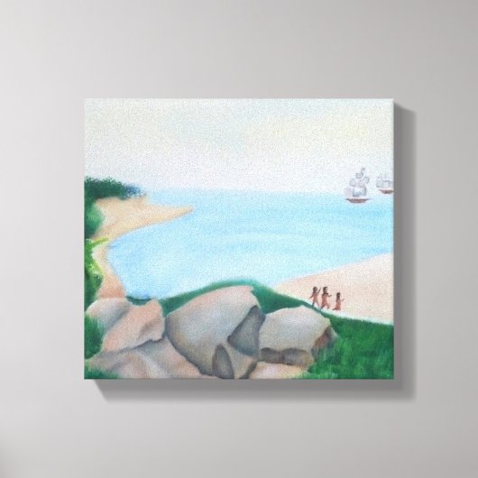 ASA CREATON Puerto Rico evil arrival キャンバスプリント (正面)