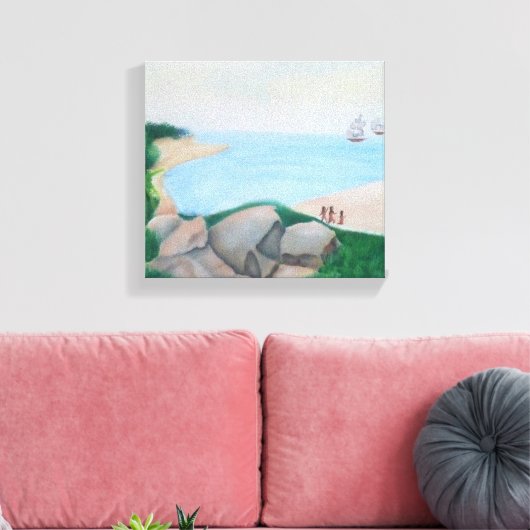 ASA CREATON Puerto Rico evil arrival キャンバスプリント (インサイチュ (リビング))