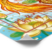 Asahi: Calligraphy "Morning Sun" 260020018 ポスター (角)